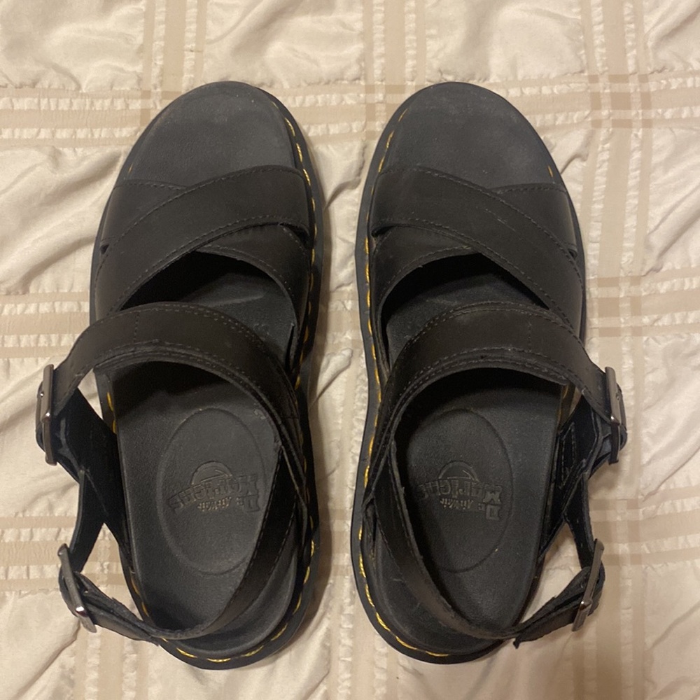 Dr. Martens VOSS II Athena Leather Strap Sandals - Picture 7 of 10